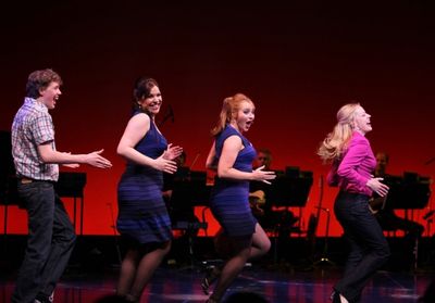 Eamon Foley, Lindsay Mendez, Betsy Wolfe, Sherie Rene Scott Photo