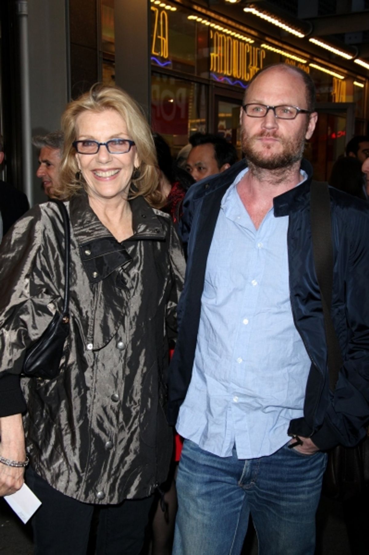 Jill Clayburgh & Augusten Burroughs at 