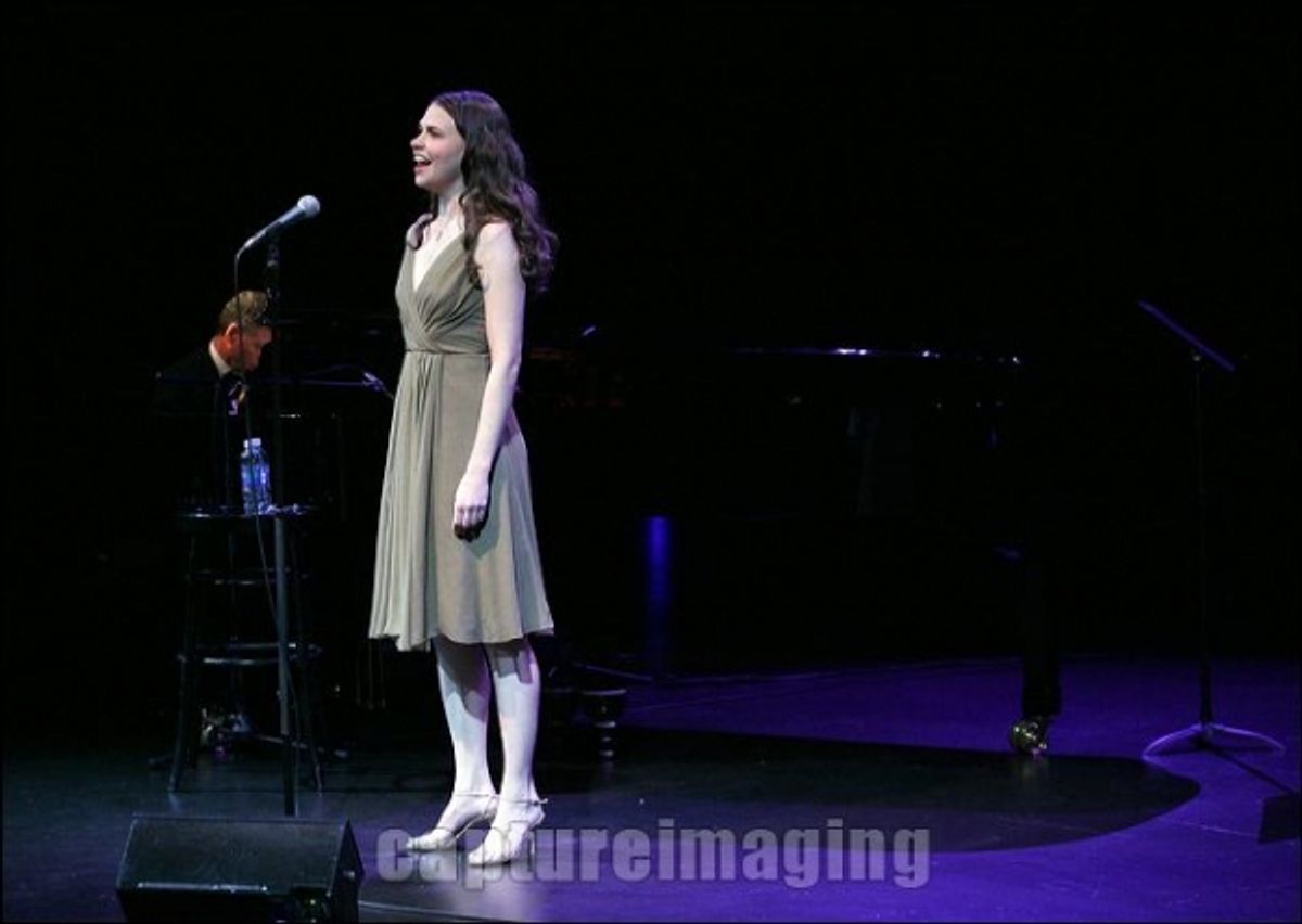 Michael Rafter and Sutton Foster  at 