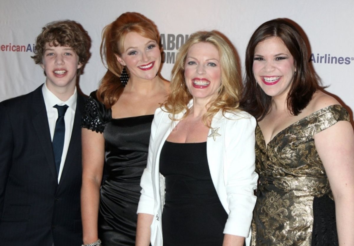 Eamon Foley, Betsy Wolfe, Sherie Rene Scott, Lindsay Mendez at 