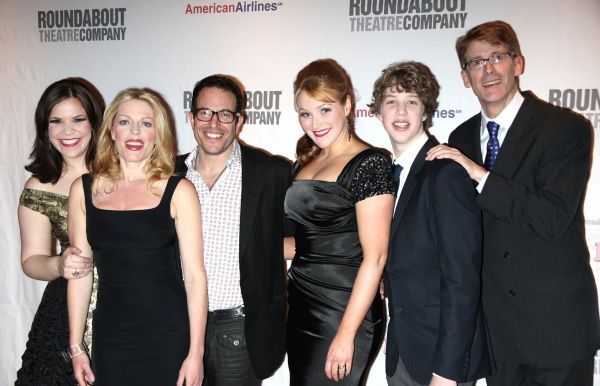 Lindsay Mendez, Sherie Rene Scott, Michael Mayer, Betsy Wolfe, Eamon Foley and Dick S Photo