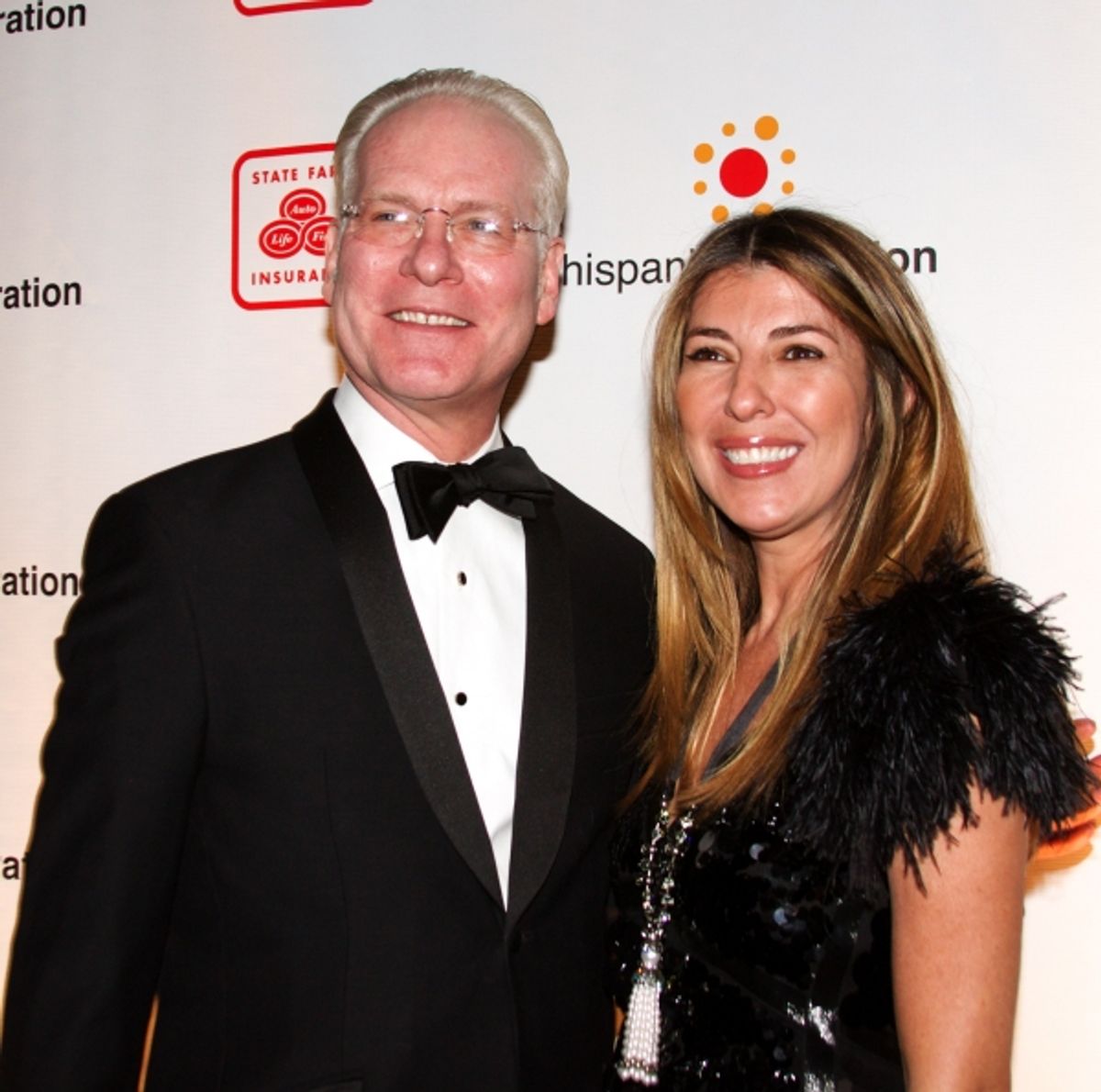 Tim Gunn and Nina Garcia at 