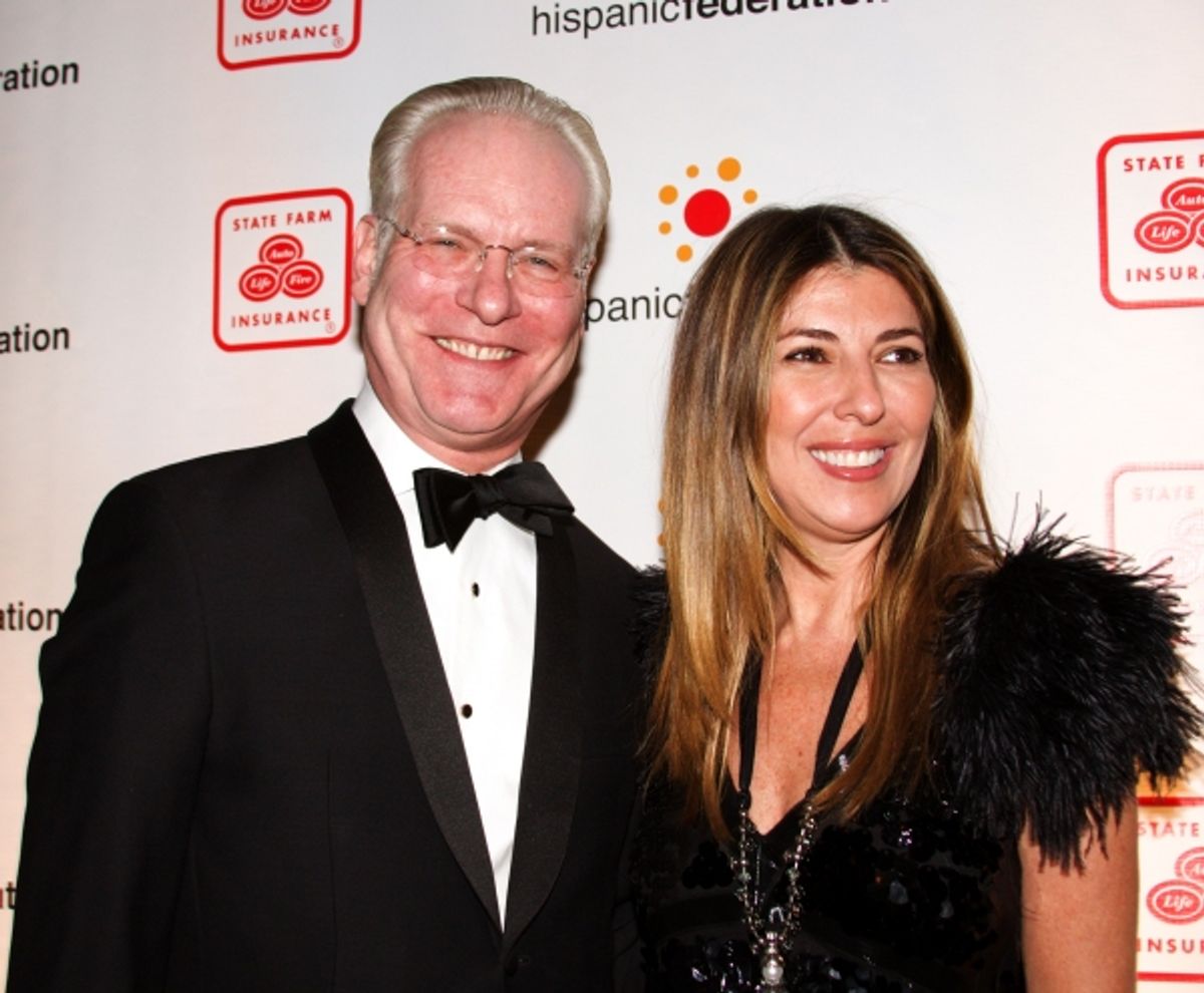 Tim Gunn and Nina Garcia at 