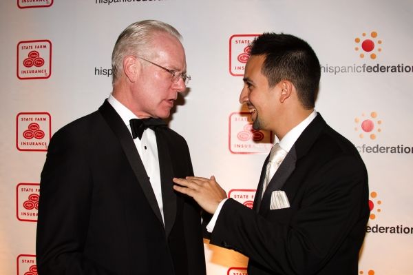 Tim Gunn and Lin-Manuel Miranda Photo