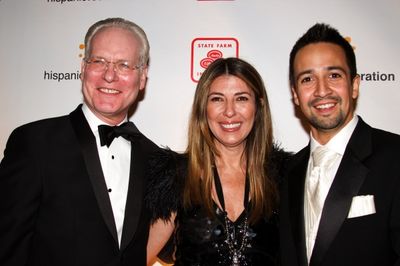 Tim Gunn, Nina Garcia and Lin-Manuel Miranda Photo