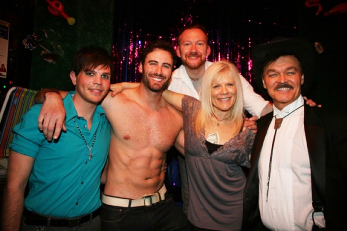 Ilene Kristen, Randy Jones, and cast
 at 