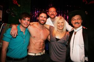 Ilene Kristen, Randy Jones, and cast
 Photo