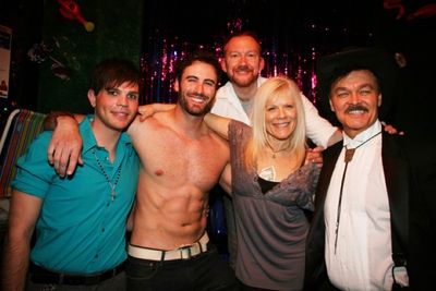 Ilene Kristen, Randy Jones, and cast
 Photo