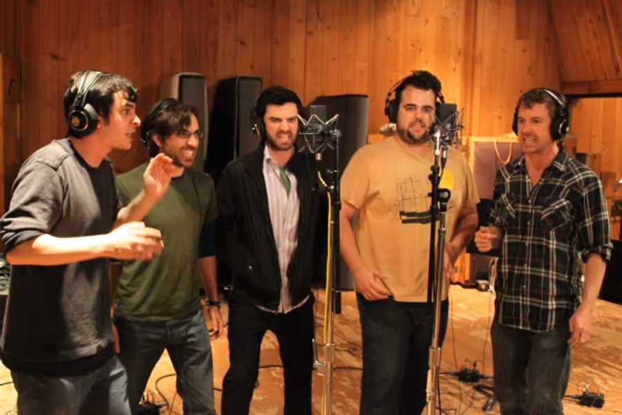 Photo Flash: Inside the BLOODY BLOODY Recording Session Image