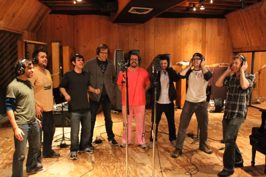 Photo Flash: Inside the BLOODY BLOODY Recording Session Image