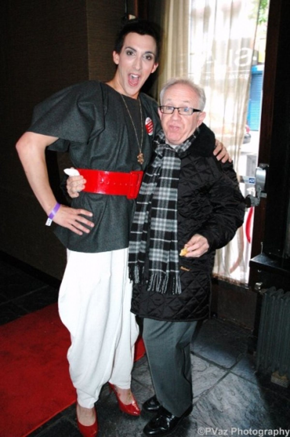Marti Gould Cummings & Leslie Jordan at 