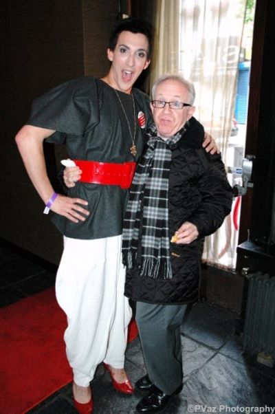 Marti Gould Cummings & Leslie Jordan Photo
