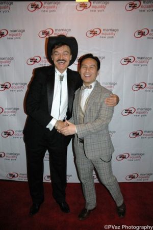 Randy Jones & BD Wong @ BroadwayWorld Randy Jones & BD Wong Photo