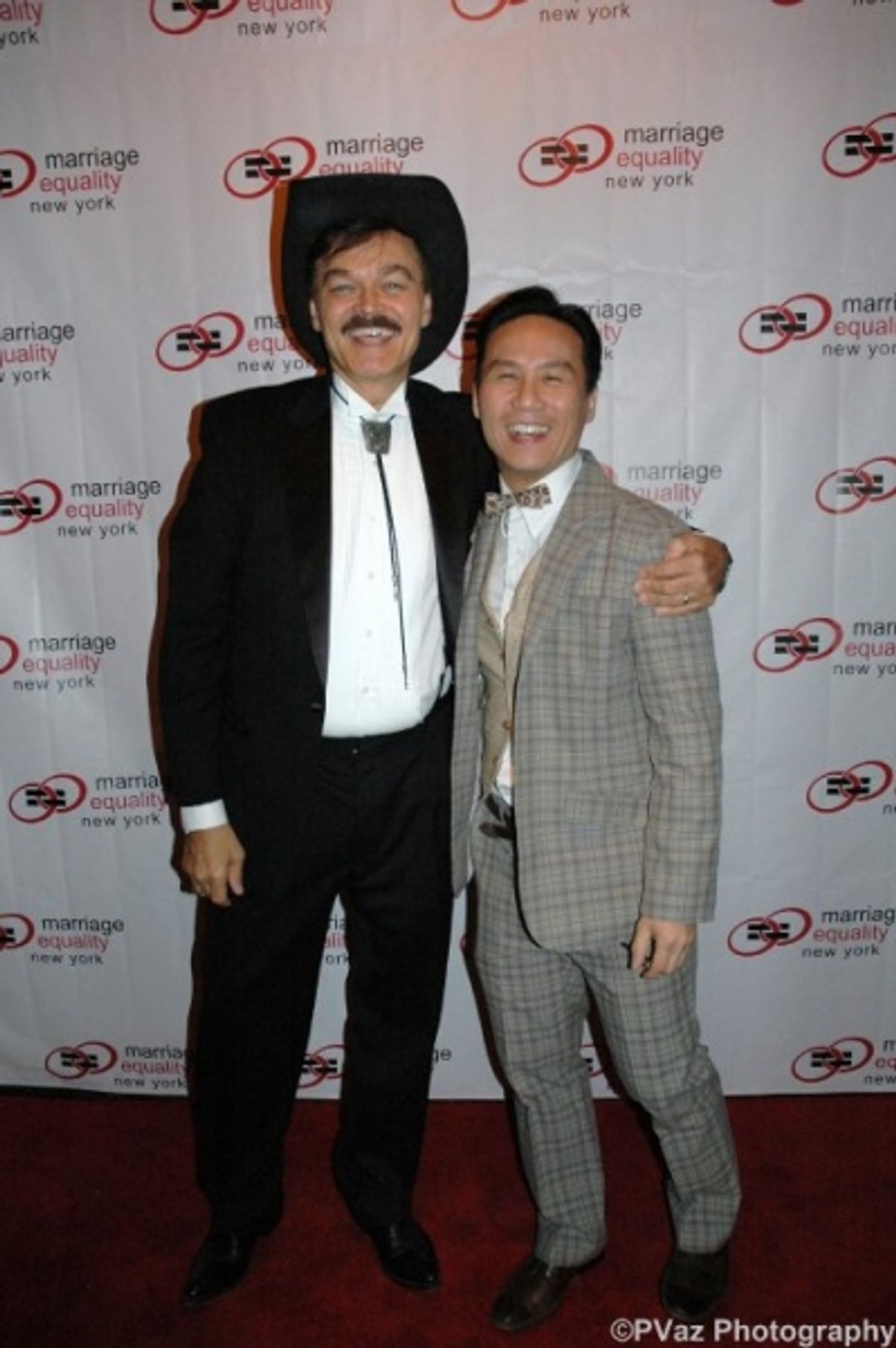 Randy Jones & BD Wong	 at 