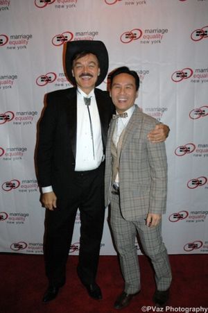 Randy Jones & BD Wong @ BroadwayWorld Randy Jones & BD Wong Photo