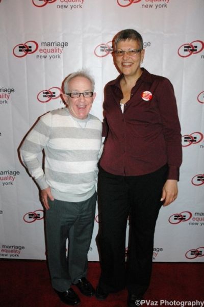Leslie Jordan & Cathy Marino-Thomas Photo