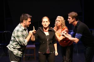 David Spencer, Michael Lindner, Laura Fitzpatrick, and Lara Thew Photo