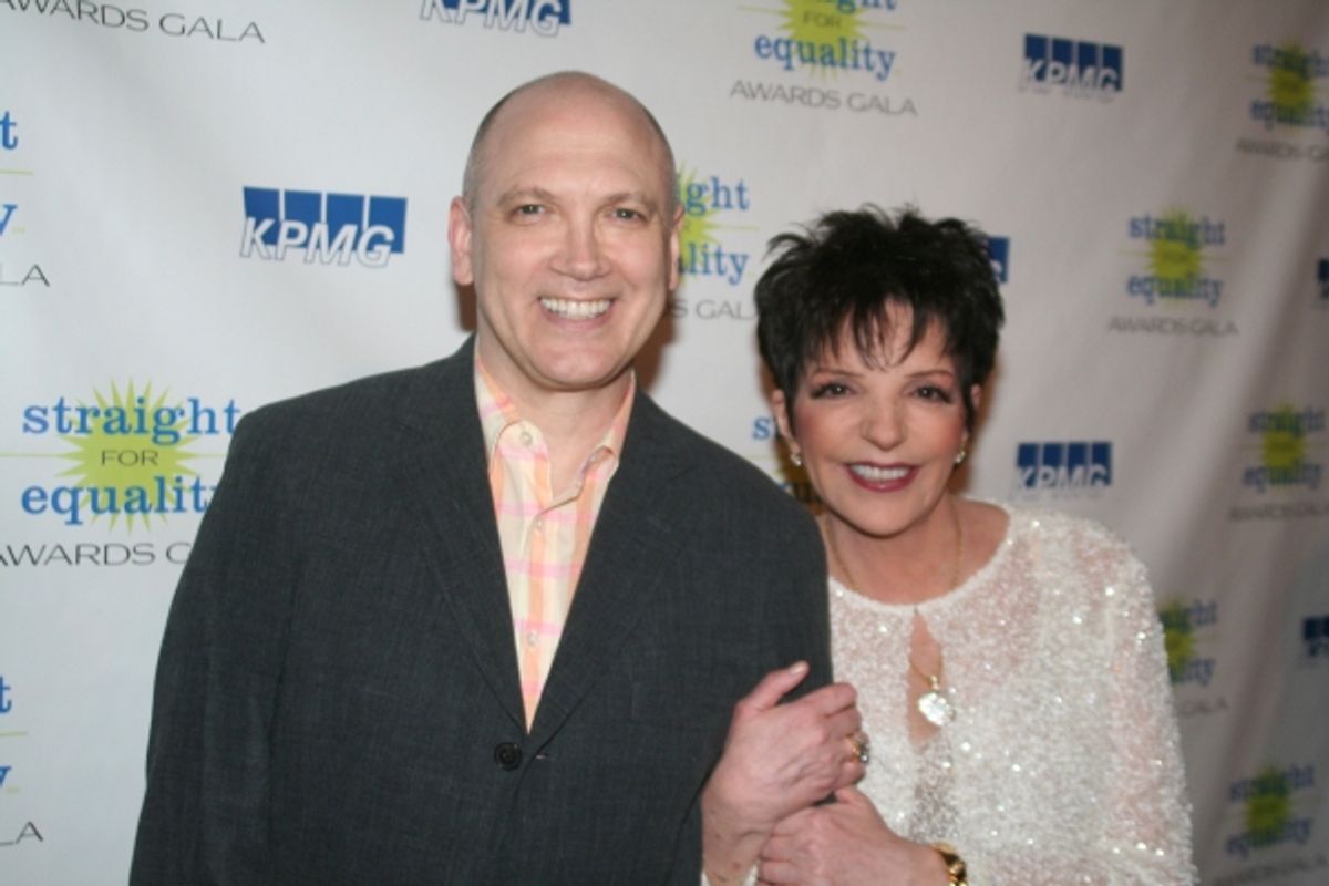 Charles Busch and Liza Minnelli at 