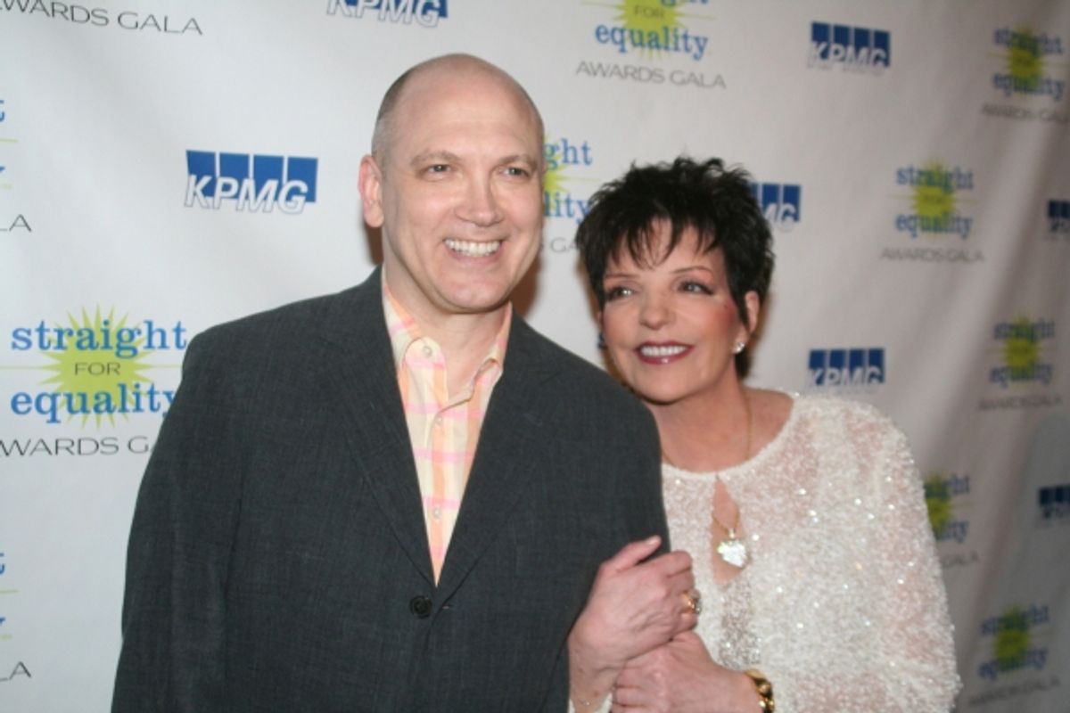 Charles Busch and Liza Minnelli at 