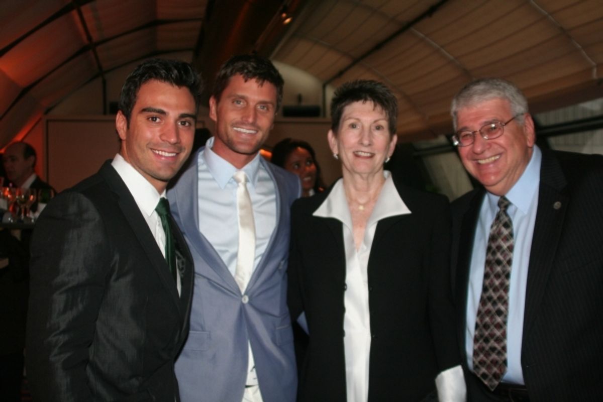 Rodiney Santiago, Reichin Lehmkul, Toby Horowitz and David Horowitz  at 