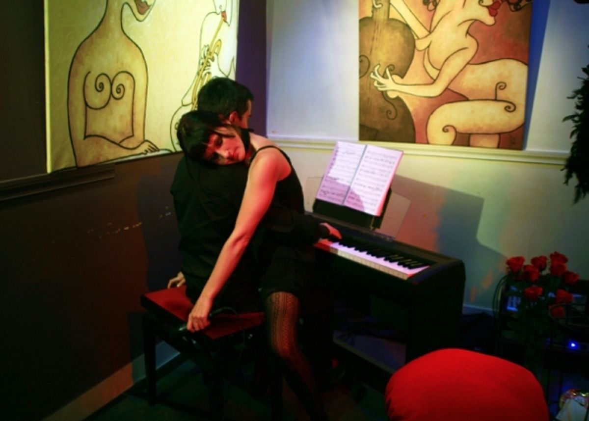 Silvia Luchetti y Gustavo PiquÃ©
 at 