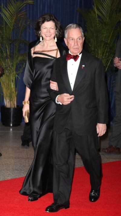 Diana Taylor & Mayor Michael Bloomberg Photo