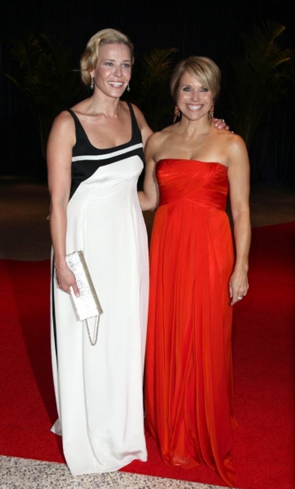 Chelsea Handler & Katie Couric Photo