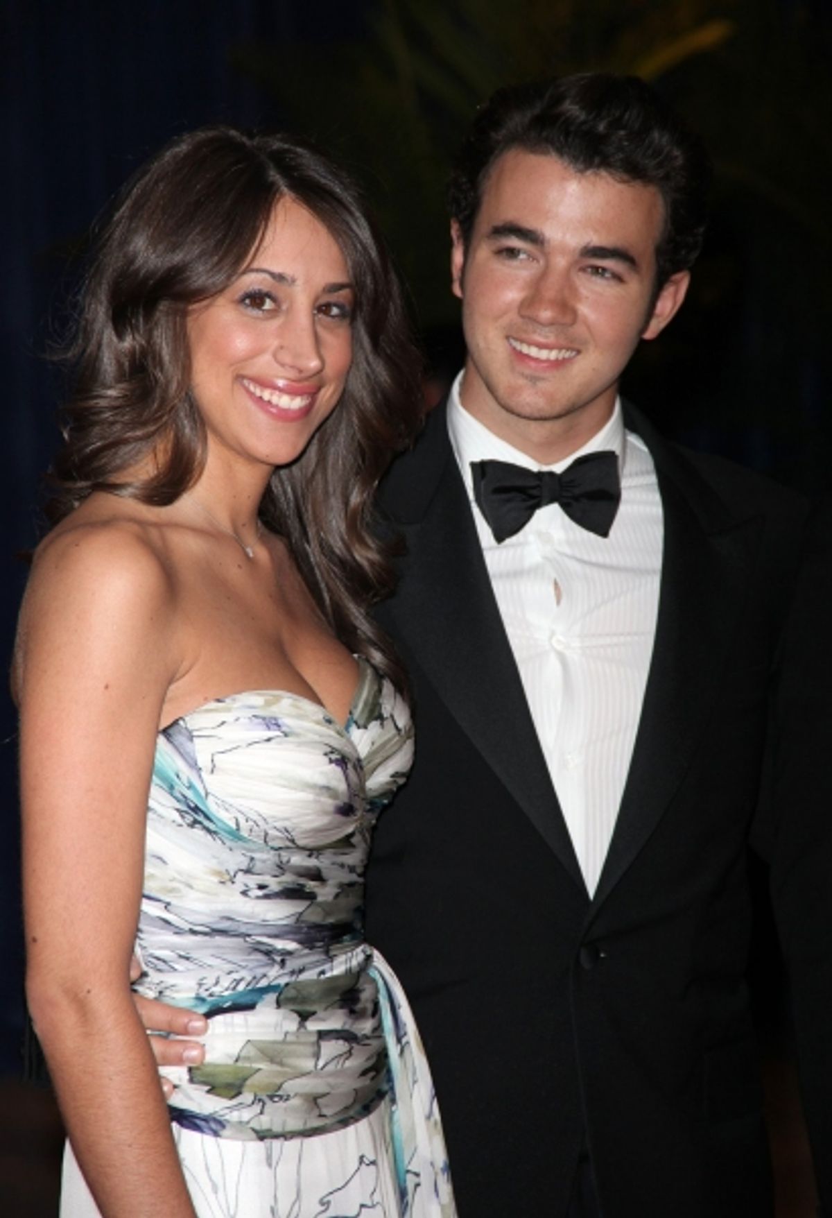 Danielle Deleasa & Kevin Jonas at 