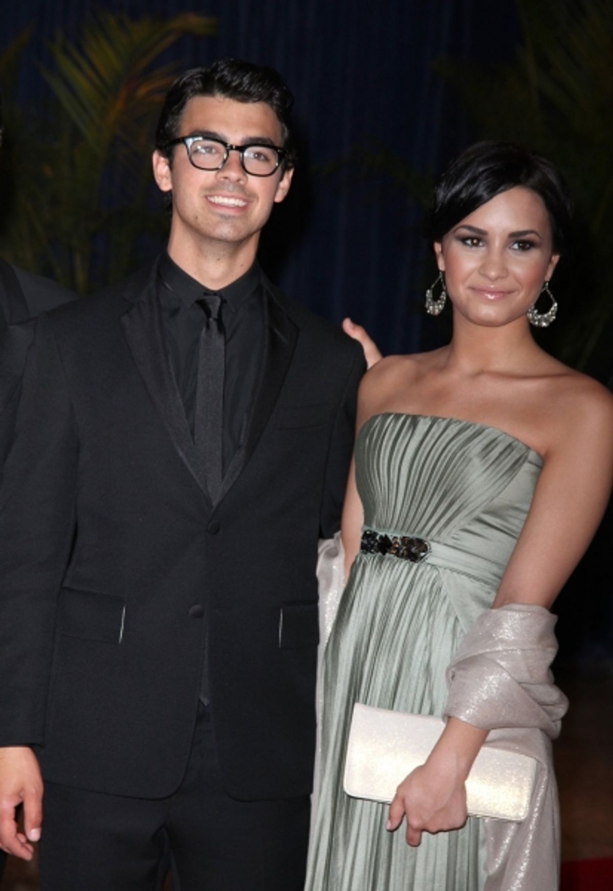 Joe Jonas & Demi Lovato at 