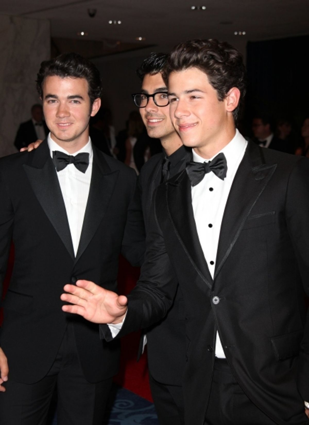 Kevin Jonas, Joe Jonas & Nick Jonas at 
