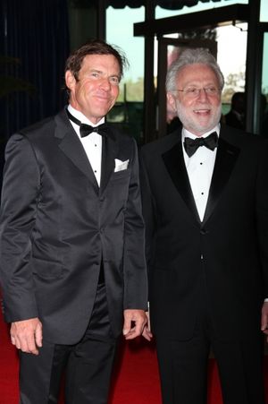 Dennis Quaid & Wolf Blitzer Photo
