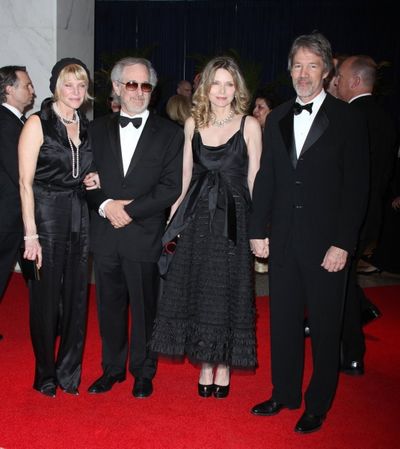 Kate Capshaw, Steven Spielberg, Michelle Pfeiffer & David E. Kelley Photo