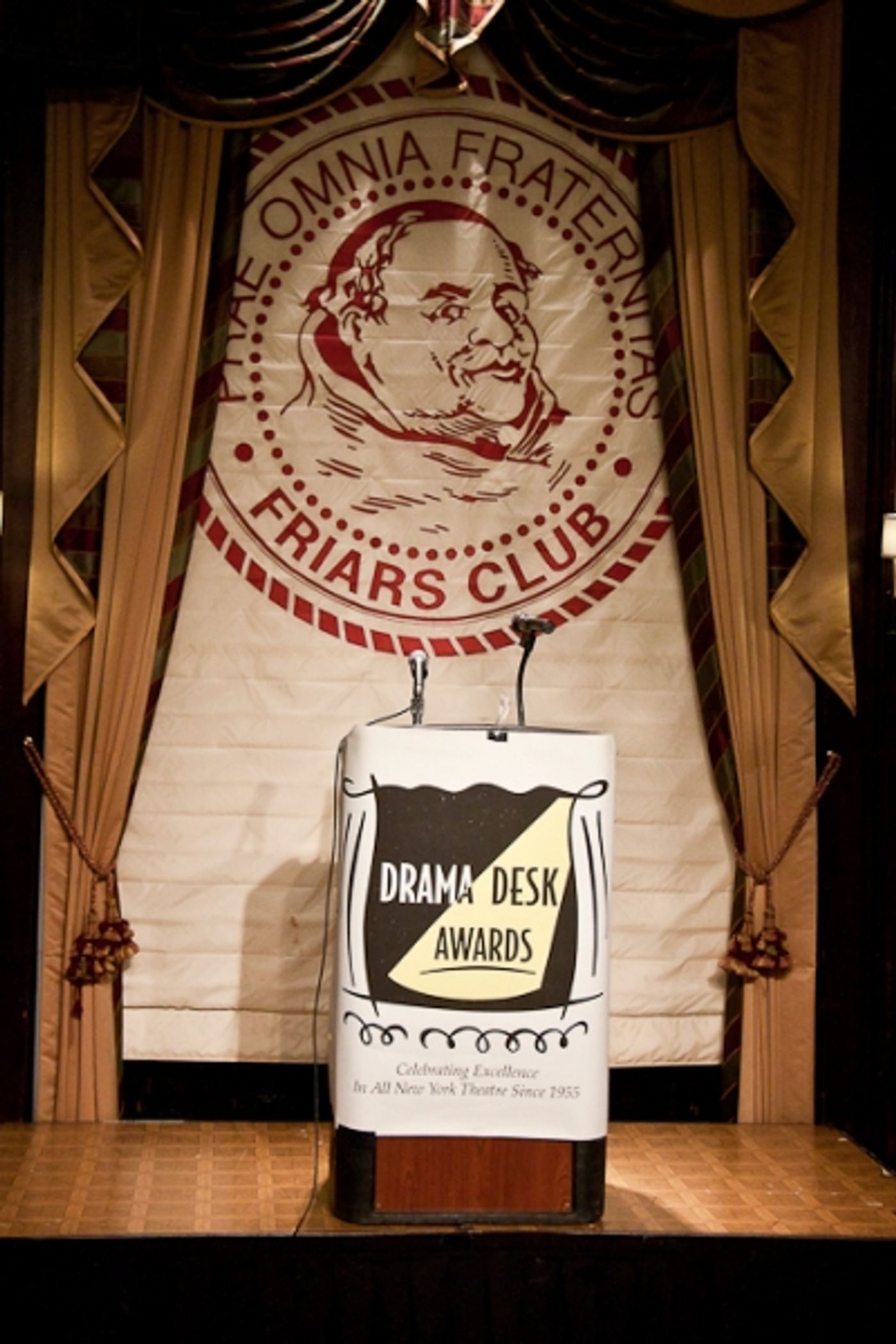 Photo Coverage: Huffman and Stokes Mitchell Announce 2010 Drama Desk Nominees  Image