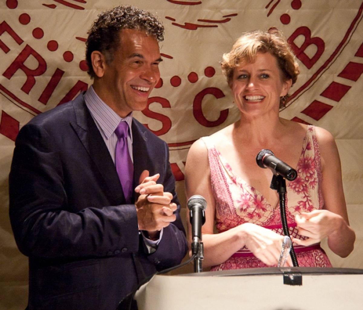 Brian Stokes Mitchell and Cady Huffman at 