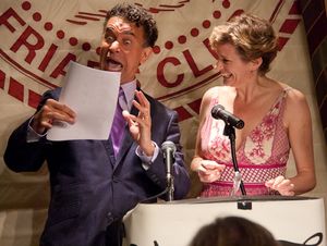Brian Stokes Mitchell and Cady Huffman Photo