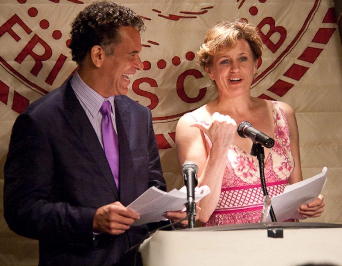 Brian Stokes Mitchell and Cady Huffman at 
