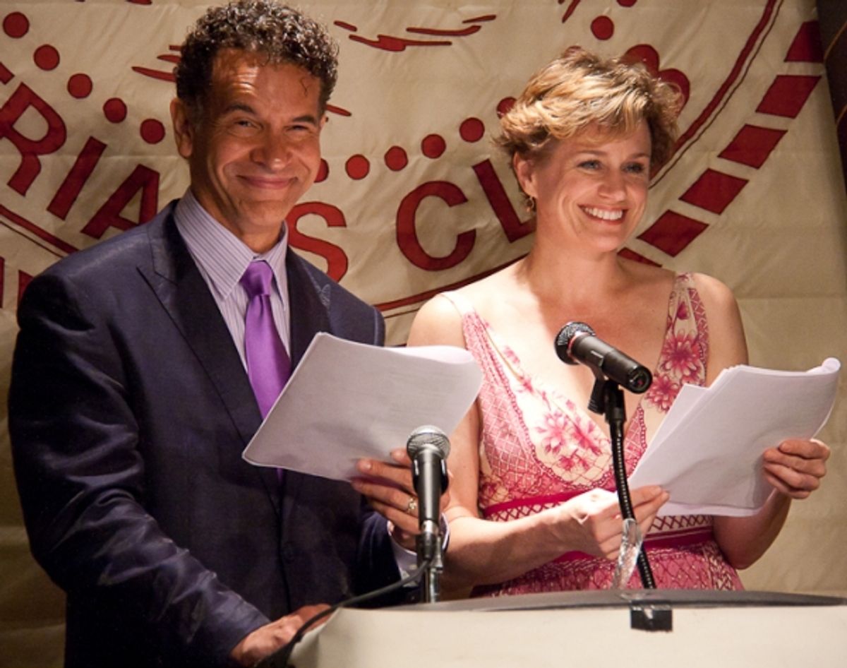 Brian Stokes Mitchell and Cady Huffman at 