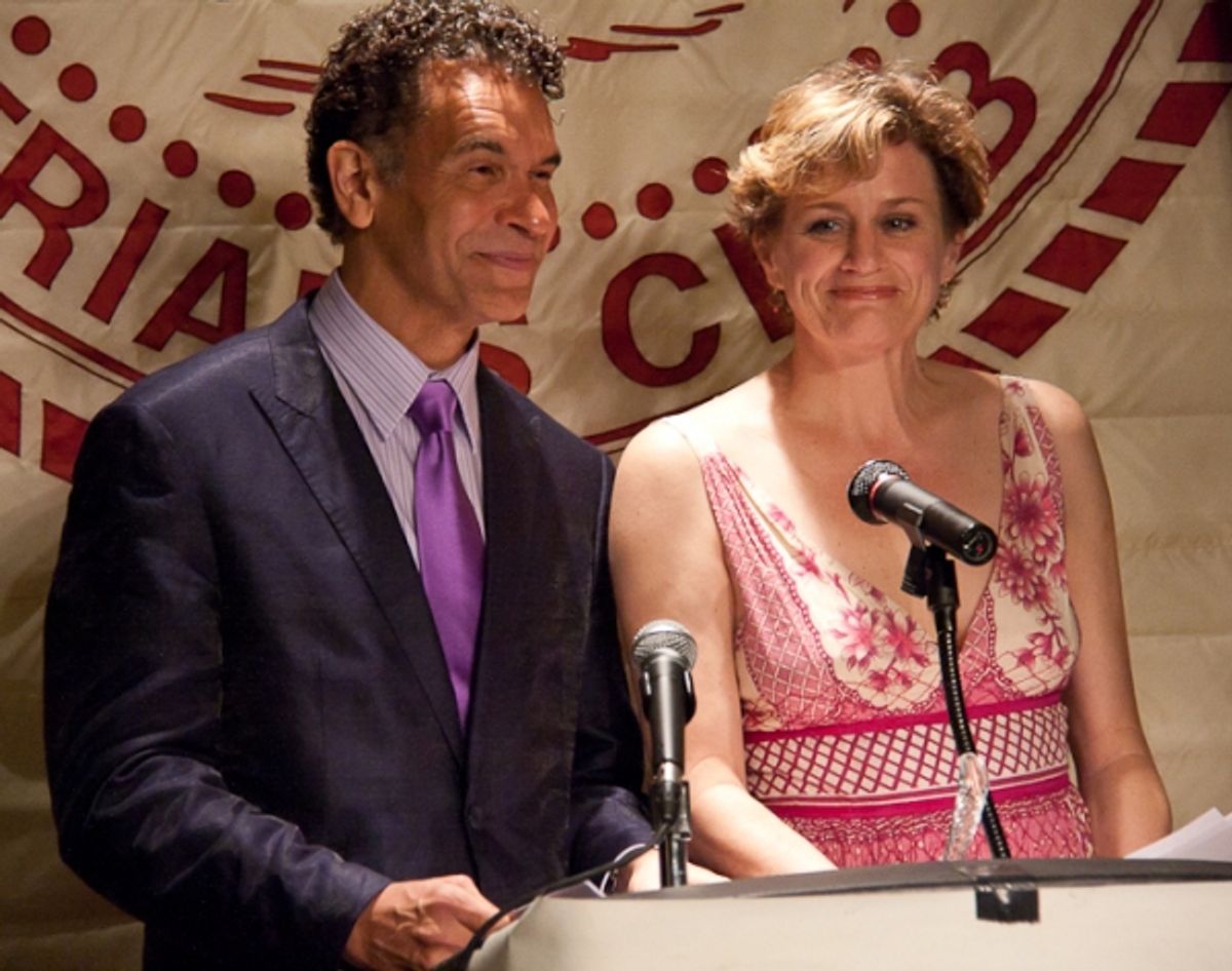 Brian Stokes Mitchell and Cady Huffman at 