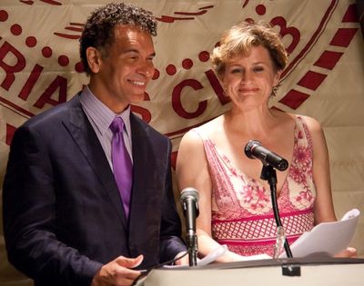 Brian Stokes Mitchell and Cady Huffman Photo
