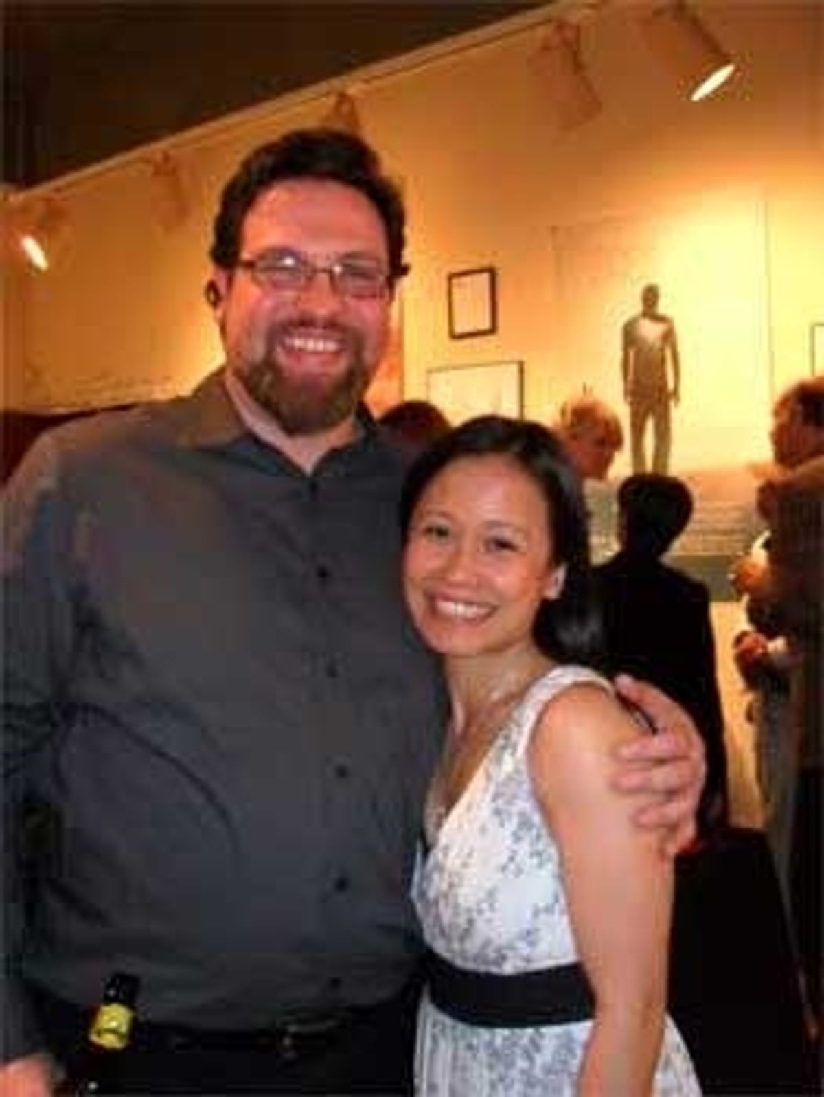 Brian Loevner with Christine Bunuan  at 