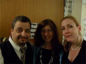 Richard Perez with Ali Geller and Cynthia Frahm Photo