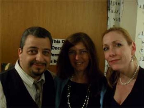 Richard Perez with Ali Geller and Cynthia Frahm Photo