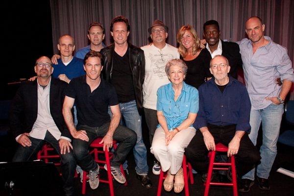 Lee Tergesen, Dean Winters, Christopher Meloni and GODFATHER IV Company Photo