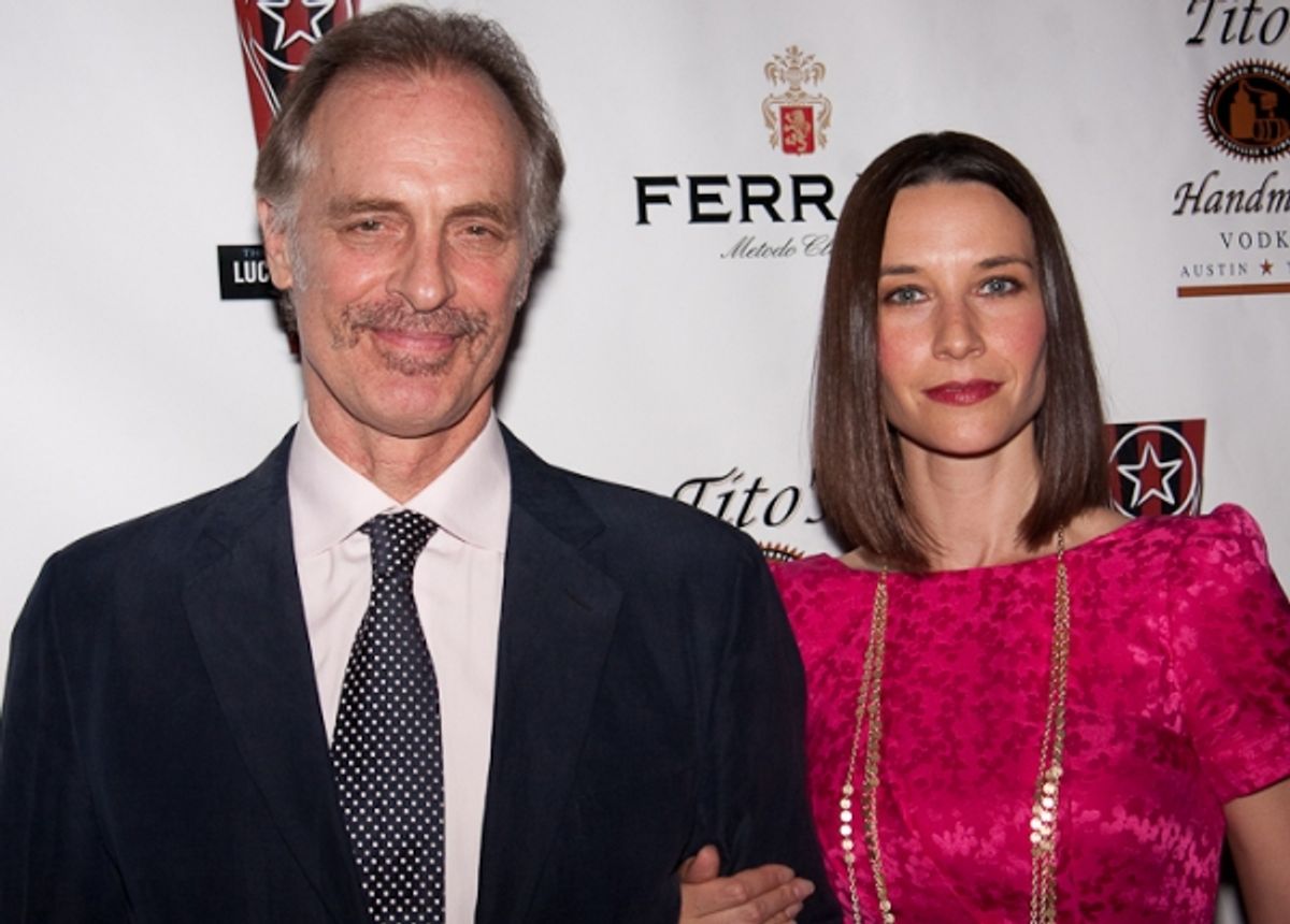 Keith Carradine and Hayley Dumond at 