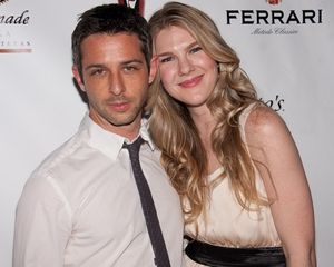 Jeremy Strong and Lily Rabe Photo