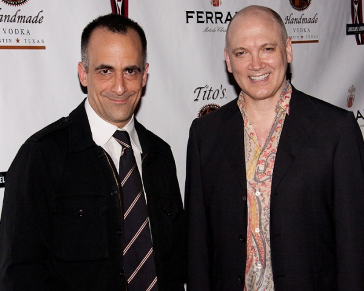 David Pittu and Charles Busch at 