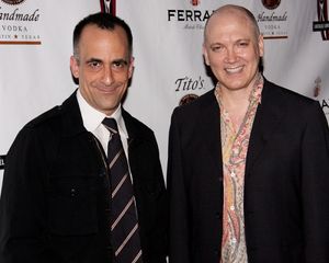 David Pittu and Charles Busch Photo