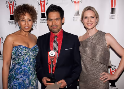 Tamara Tunie, Clint Ramos and Stephanie March Photo