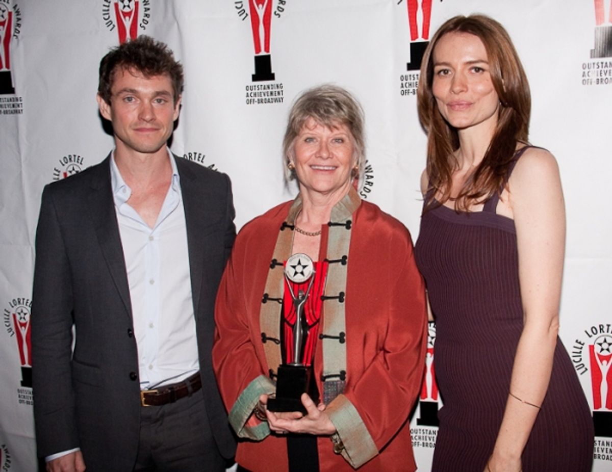 Hugh Dancy, Judith Ivey and Saffron Burrows at 