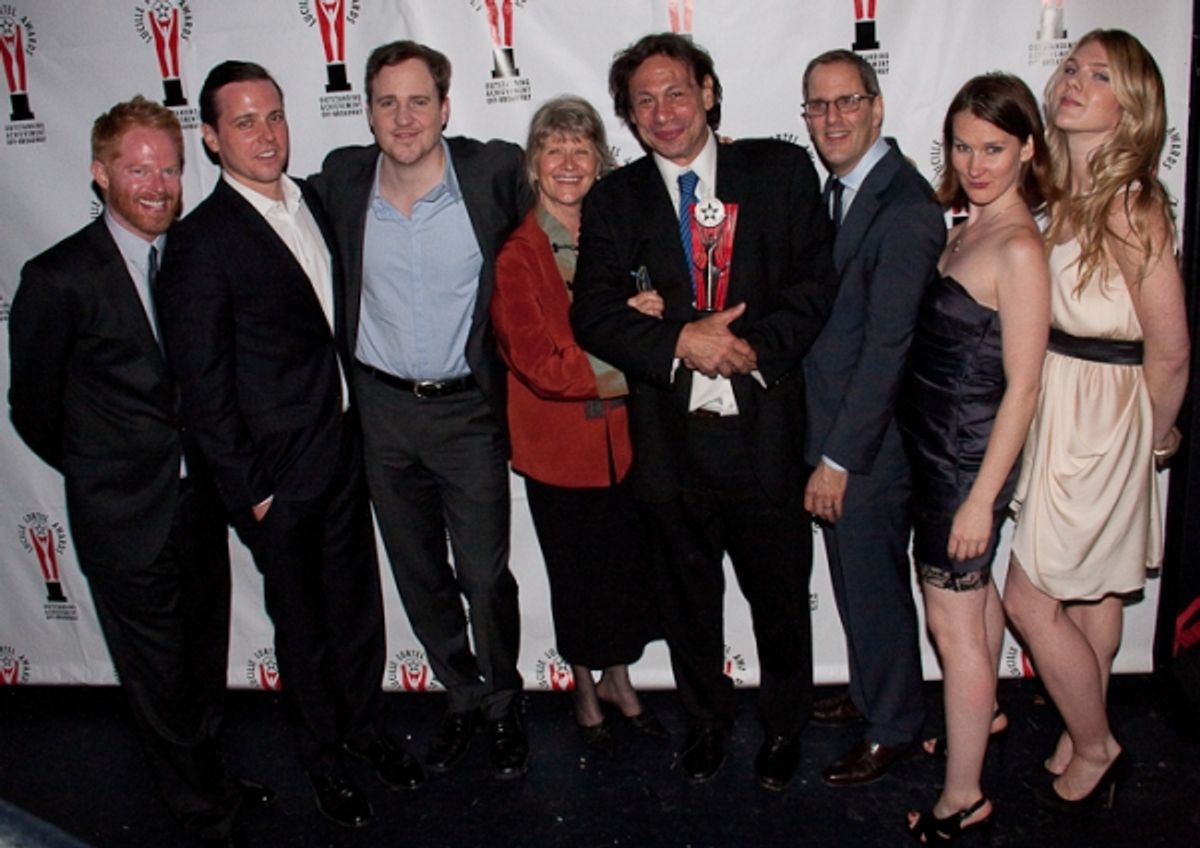 Jesse Tyler Ferguson, Michael Mosley, Patch Darragh, Judith Ivey, Gordon Edelstein, Harold Wolpert, Keira Keeley and Lily Rabe at 